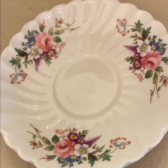Aynsley Bone China Howard Sprays Luncheon set NWOT - Picture 8 of 9